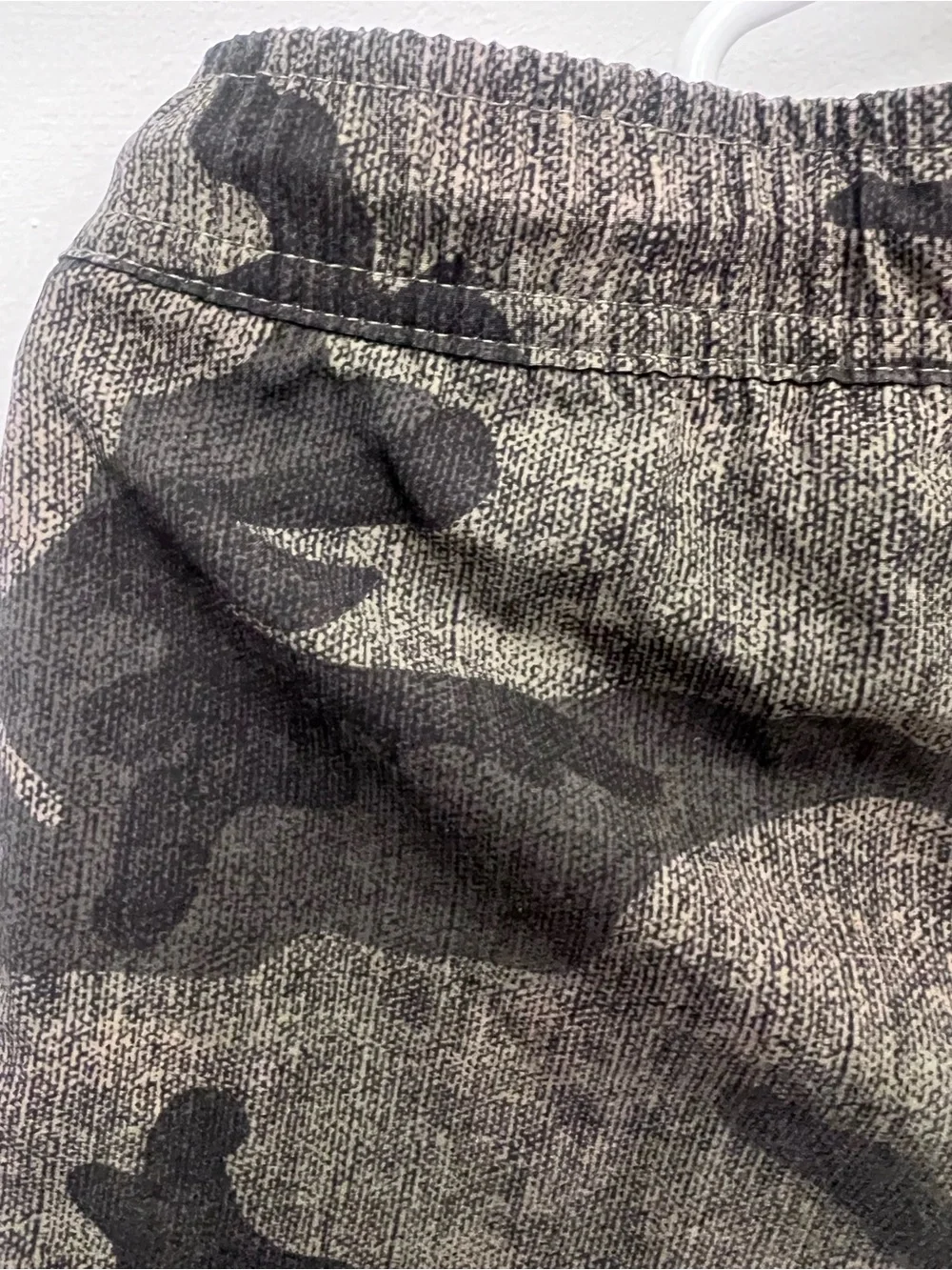 Timberland Boys Gray Camouflage Drawstring Shorts, Kids